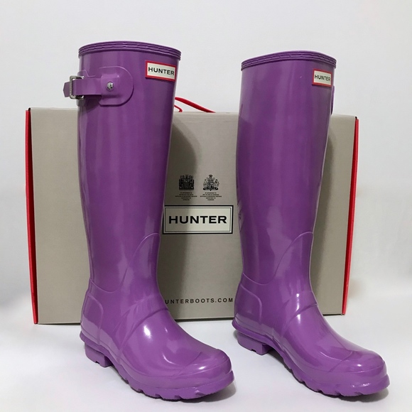 hunter boots thistle